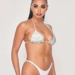 Hot And Delicious Crystallized 2pc Sunsuit