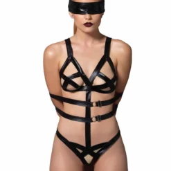 Leg Avenue 3pc Wild Bound Teddy Set 14 Leg Avenue 3pc Wild Bound Teddy Set