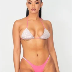 Hot And Delicious Crystallized 2pc Sunsuit