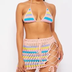 DISCONTINUED Peachy Keen Crochet 2pc Set