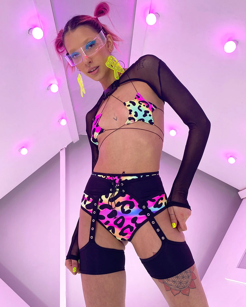 Elizabeth New Acid Jungle Star Bikini Top 5 Elizabeth New Acid Jungle Star Bikini Top