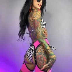 Bodyzone New Spur You On Chaps With Lace-Up And Grommet Detail