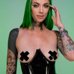 Daisy's Corsets Black Patent Waist Cincher