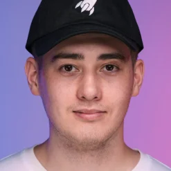 Space Yacht Black & White Dad Hat New