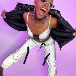 AE New Flash Reflective Cargo Pants