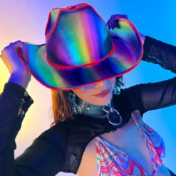 KBW LED Cowboy Hat