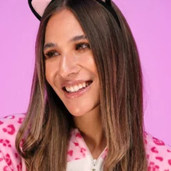 AE Womens Check Meowt Headband