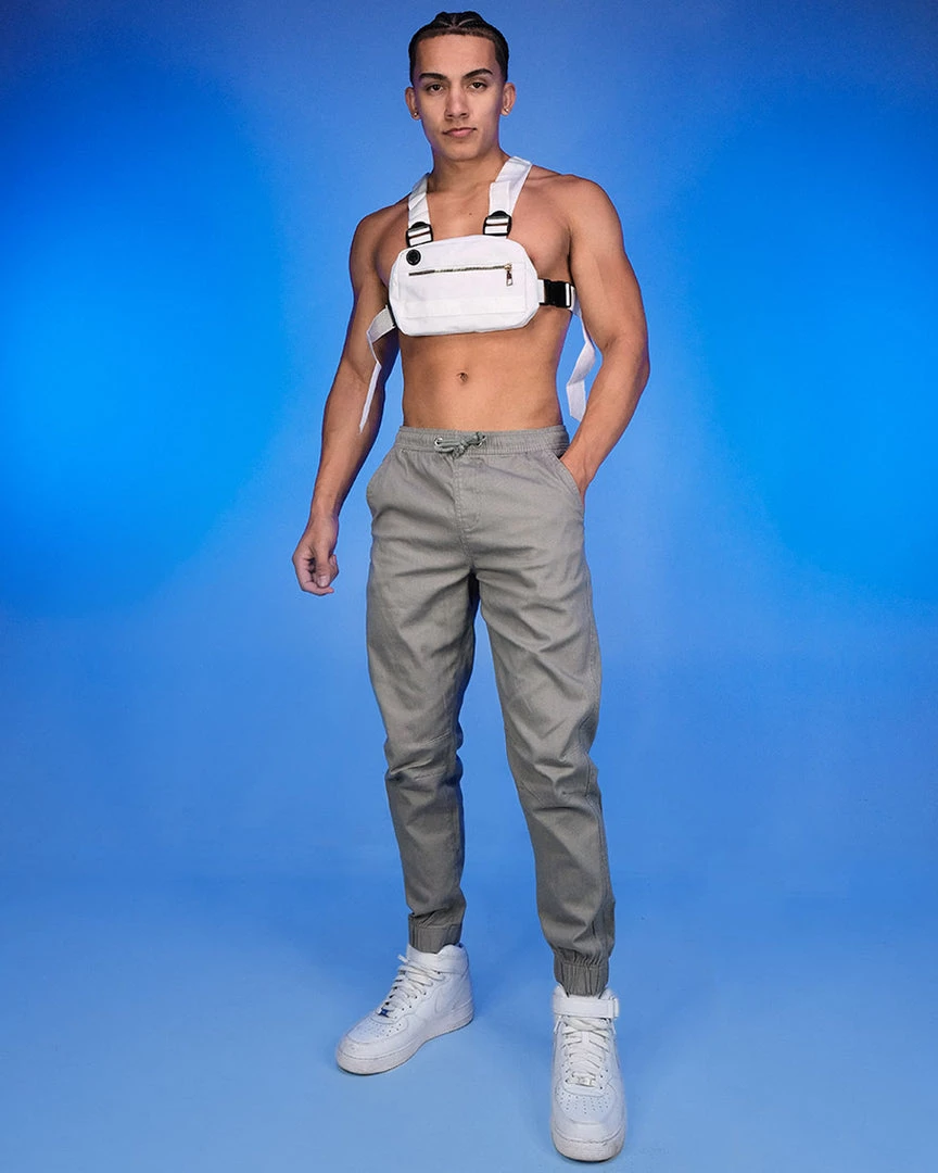 Phillip Marciano LLC Pants X Joggers Men's Charcoal Twill Joggers 2 Phillip Marciano LLC Pants X Joggers Men's Charcoal Twill Joggers