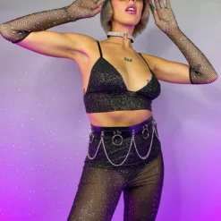 OhYes Fashion New Urban Nights Crop Top