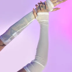 OhYes Fashion Y2K Doll Sheer Arm Sleeves New