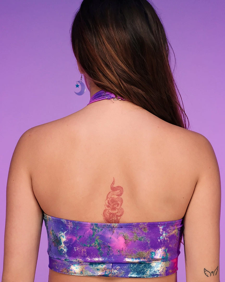 Roma New Violet Rebel Halter Neck Top 3 Roma New Violet Rebel Halter Neck Top