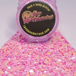 Xucai Strawberry Shortcake Pink Chunky Glitter Accessories