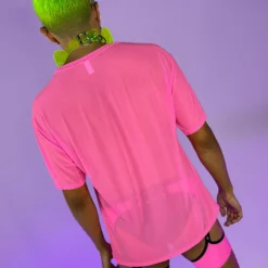 OhYes Fashion Got Ya Covered Oversized Mesh Tee