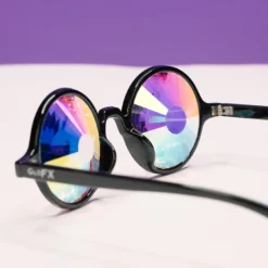 Glofx Rainbow Wormhole Kaleidoscope Glasses Accessories