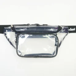 Hua Xin Xing Rui Bags New Black & Clear Rave Wonderland Two Compartment Fanny Pack