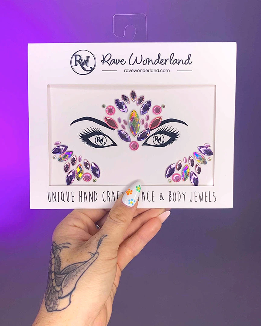 Uniflying Pastel Explosion Festival Face Jewel 1 Uniflying Pastel Explosion Festival Face Jewel