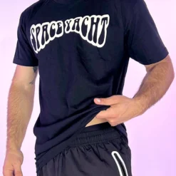 Tees X Crop Tops Space Yacht Limited Edition Wavy Tee