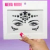 Neva Nude Night Walker Black Crystal Face Jewel