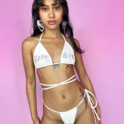 Hot And Delicious Baby Girl 2pc Bikini Set New