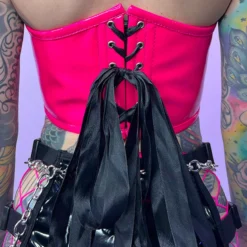 Daisy's Corsets New Lava Luv Hot Pink Bustier Top