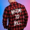 Space Yacht "Welcome To Hell" Limited Edition Flannel