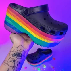 Cape Robbin Rainbow 'Bout That Life Sandals