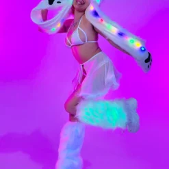 AE Light Up White Fluffies