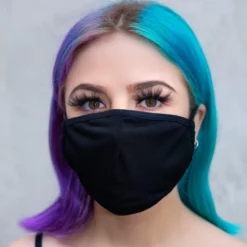 Dippin Daisy's Black Face Mask With Filter (ADULT And KIDS Sizes) Accessories