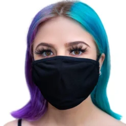 Dippin Daisy's Black Face Mask With Filter (ADULT And KIDS Sizes) Accessories