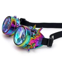 AE Spiky Kaleidoscope Steampunk Goggles