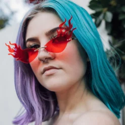 AE If Looks Could Burn Fire Glasses Swimwear