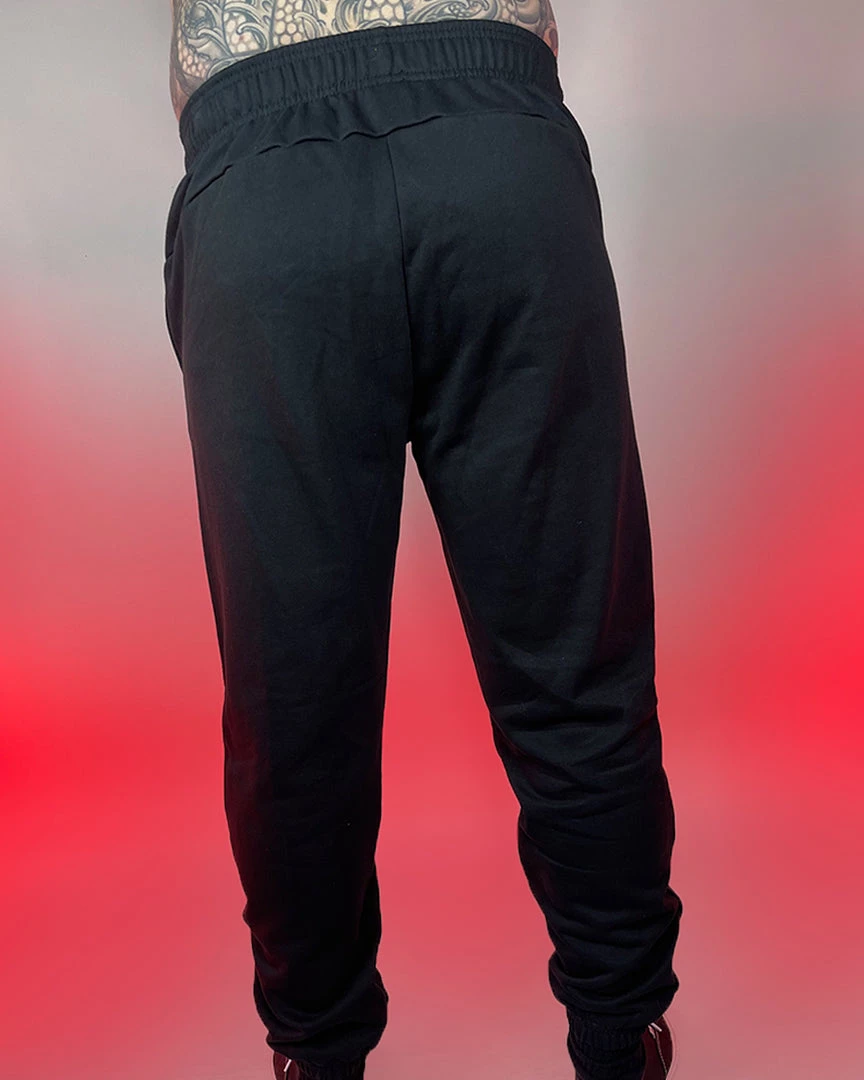 555stickers Rave Hub Black Sweatpants Womens 6 555stickers Rave Hub Black Sweatpants Womens