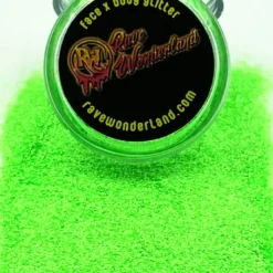 Xucai Neon Green Black Light Reactive Fine Glitter Accessories 5 Xucai Neon Green Black Light Reactive Fine Glitter Accessories