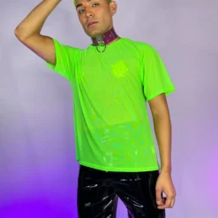 OhYes Fashion Got Ya Covered Oversized Mesh Tee