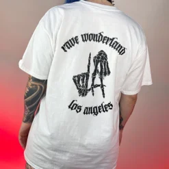 Jarmoo Womens LA Skeleton Hands RW Tee