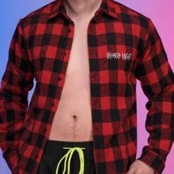 Rave Wonderland Shop 33 Space Yacht "Welcome To Hell" Limited Edition Flannel