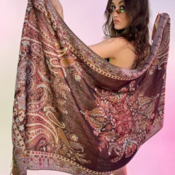 AE Classic Paisley Pashmina Scarf