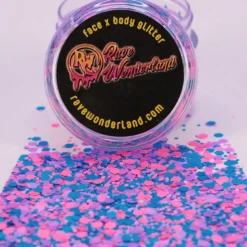 Xucai Neon Disco Chunky Matte Glitter