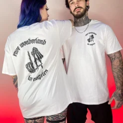 Jarmoo Womens LA Skeleton Hands RW Tee