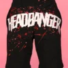 Jarmoo Bottoms Headbanger Break Yo Neck Basketball Shorts