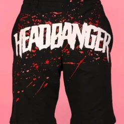Jarmoo Bottoms Headbanger Break Yo Neck Basketball Shorts