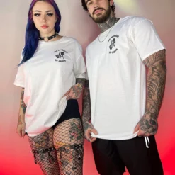 Jarmoo Womens LA Skeleton Hands RW Tee