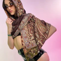 AE Classic Paisley Pashmina Scarf