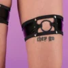 Bodyzone New Sugar Baby Black Leg Garter