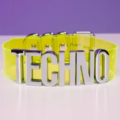 AE Womens TECHNO PVC Choker