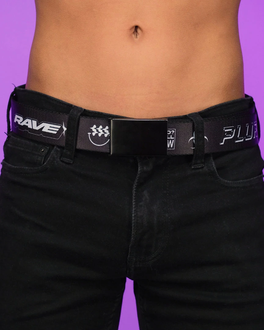 Jarmoo PLUR Rave Unisex Belt New 1 Jarmoo PLUR Rave Unisex Belt New