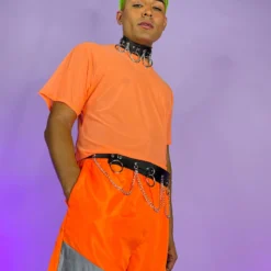 OhYes Fashion Got Ya Covered Oversized Mesh Tee