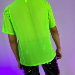 OhYes Fashion Got Ya Covered Oversized Mesh Tee