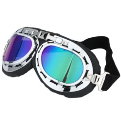 AE Accessories Steampunk Scooter Goggles With Holographic Lens
