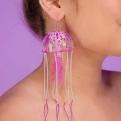 AE Neon Jellyfish Earrings